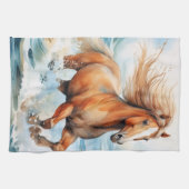 Running Horse Theedoek (Horizontaal)