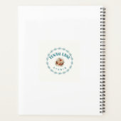 Running Horses Rustic  Planner (Achterkant)