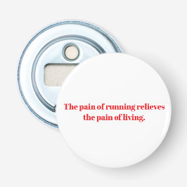 Running inspiration button flesopener