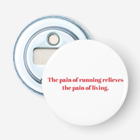 Running inspiration  button flesopener (Voorkant)