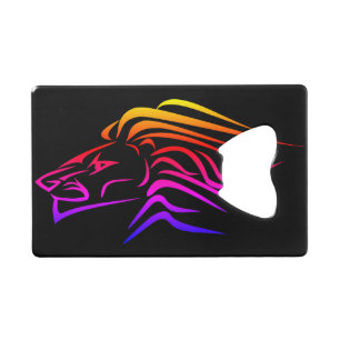 Running Lion-flesopener Kredietkaart Flessenopener