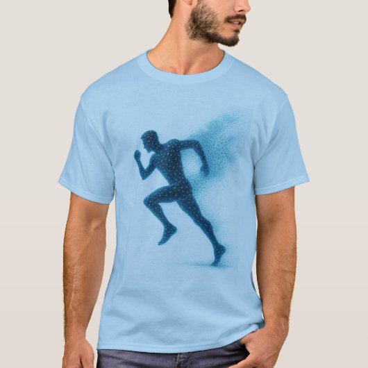 Running Man Athlete T-shirt (Voorkant)