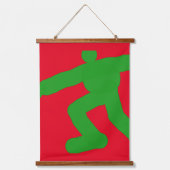 Running Mannen Series of 3 Hangend Wandkleed (Voorkant 2)