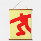 Running Mannen Series of 3 Hangend Wandkleed (Voorkant 3)