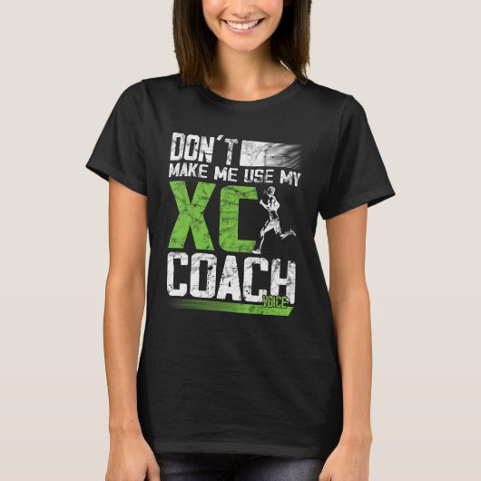 Running men Marathoner Runner Coach XC Running 6 T-shirt (Voorkant)