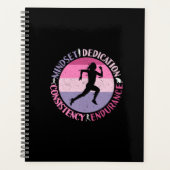 Running Mindset - Citation d'endurance de la fille (Devant)