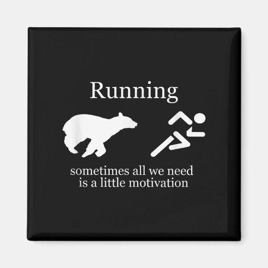 Running. Motivation  Magneet (Voorkant)