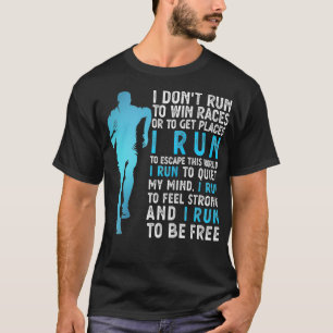 Running Motivation voor Vrouwen Runners Joggers At T-shirt