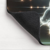 Running Neon Football Player Muismat (Hoek)