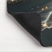 Running Neon Football Player Muismat (Hoek)