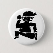 Running Ninja Button (Voorkant)