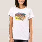 Running on Caffeine and Chaos T-shirt (Voorkant)
