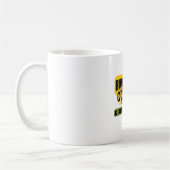 Running on Coffee & Determination mug (Gauche)