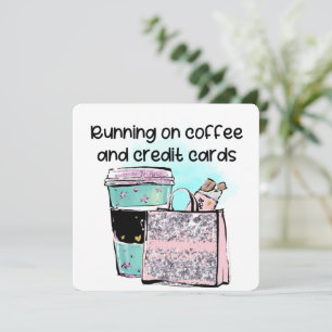 Running on Coffee en Credit Kaarten