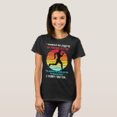 Running - Proverbs 281 Bijbelcitaat Christelijk Jo T-shirt (Voorkant volledig)