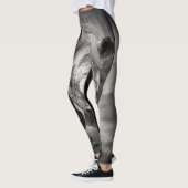 Running Rhinoceros: portret van wilde dieren. Leggings (Links)