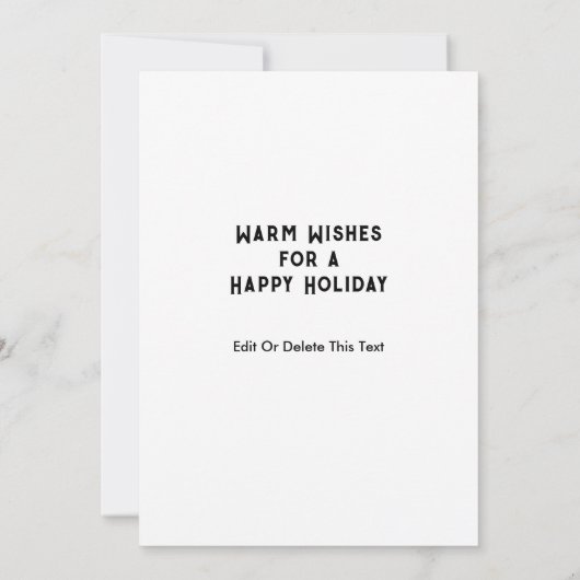 Running Runner Kerst Kaarten (Achterkant)