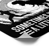 Running Sometimes We All Need A Little Motivation  Poster (Hoek)