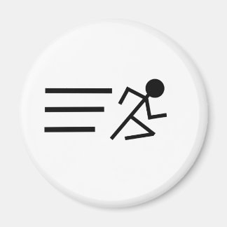 Running Stickman Magneet