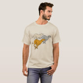 Running three t-shirt (Voorkant volledig)