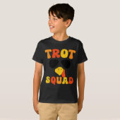Running Turkey Sungles Trot Squad Thanksgiving  T-shirt (Voorkant volledig)