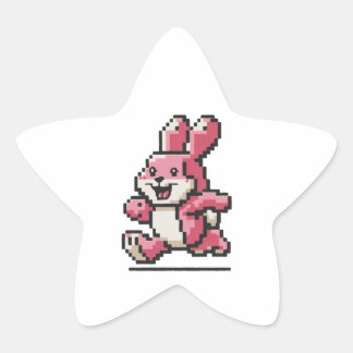 Runny Bunny Ster Sticker