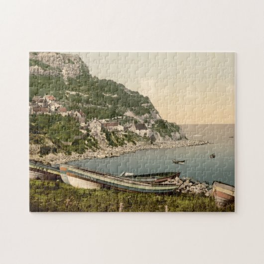 Runswick Bay II, Whitby, Yorkshire, Engeland Legpuzzel (Horizontaal)