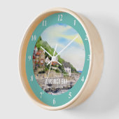 Runswick Bay North Yorkshire, Waterverf Engeland (Hoek)