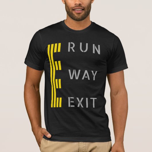 Runway Exit T-shirt (Voorkant)