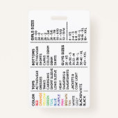 Runway Name Badge (Achterkant)