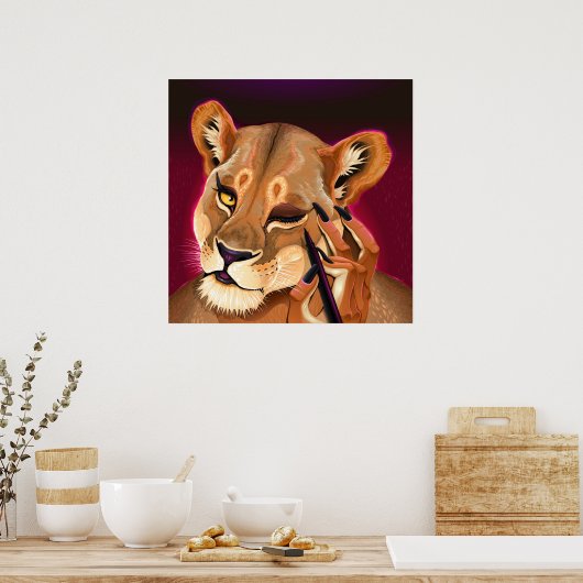 Runway Pride Princess Poster (Keuken)