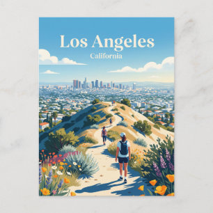 Runyon Canyon Park Californië Briefkaart