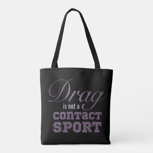 RuPaul's Drag Race Quote Canvas tas (Achterkant)