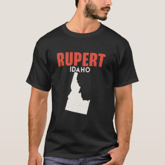 Rupert Idaho USA State America Travel Idahoan T-shirt