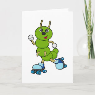 Rups bij Inline-skaten met Roller skates Kaart