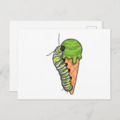 Rups ijs briefkaart (Voorkant / Achterkant)