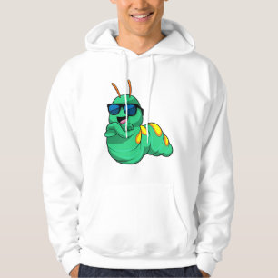 Rups met zonnebril hoodie