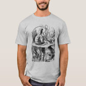 Rups van Alice In Wonderland T-shirt (Voorkant)