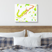 rupsbloesems canvas afdruk (Insitu (Slaapkamer))