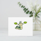 Rupsenbladeren Briefkaart (Staand voorkant)
