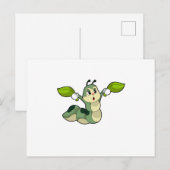 Rupsenbladeren Briefkaart (Voorkant / Achterkant)