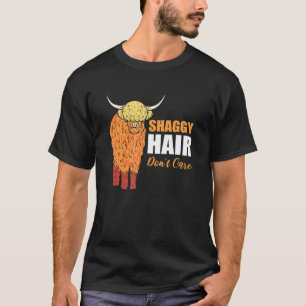 Rupsend Haar Maakt Niet Uit Hooglandrundfokker T-shirt