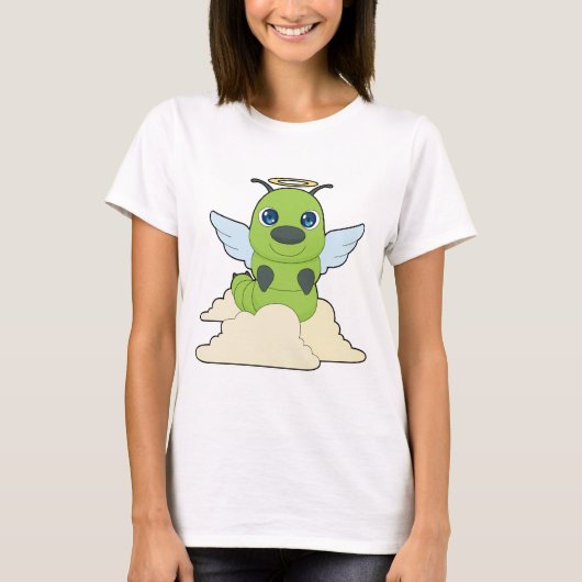 Rupsvlinder engelenvleugels t-shirt (Voorkant)