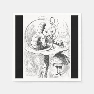 Rupsvlinder uit Alice in Wonderland Oud  Servet