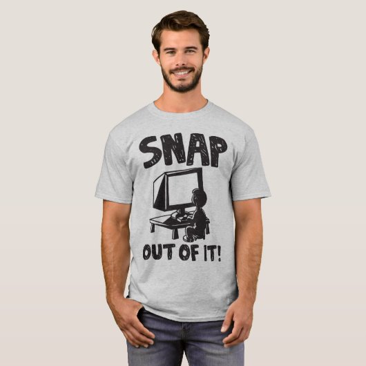 Rupture hors de elle ! T-shirt (Devant entier)