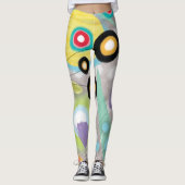 Rupydetequila bloemillustratie leggings (Voorkant)