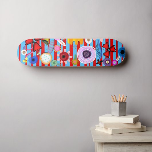 Rupydetequila édition design skateboard (Art mural (Horz))