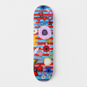 Rupydetequila édition design skateboard (Recto)