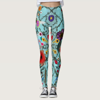 Rupydetequila tekst Rupydetequila woorden turquois Leggings