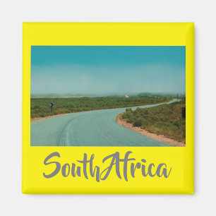 Ruraal Zuid-Afrika Landschap Bergzicht Magneet